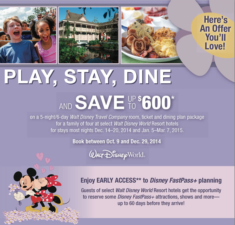 Disney Play Stay Dine Special
